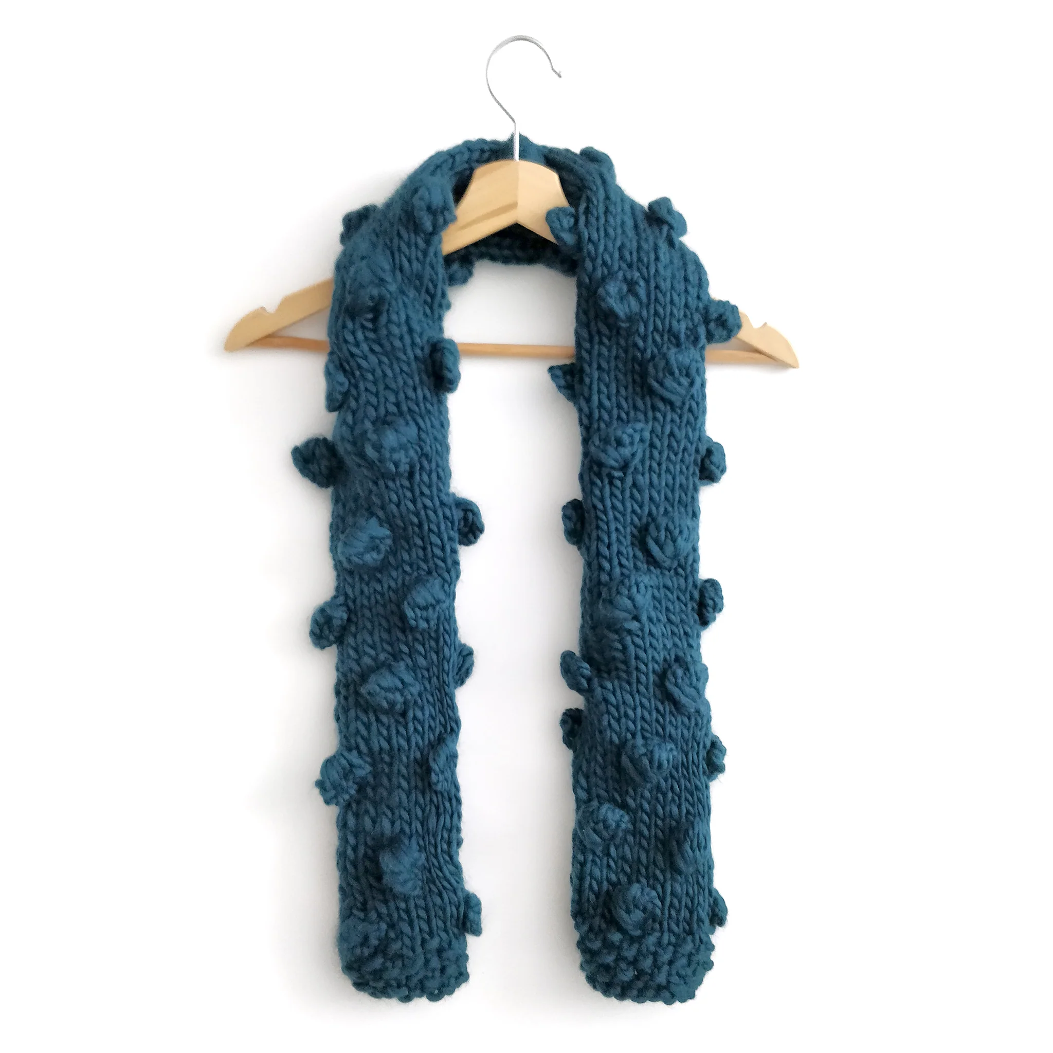 Bobble Snowball Scarf Downloadable Pattern - Image 3