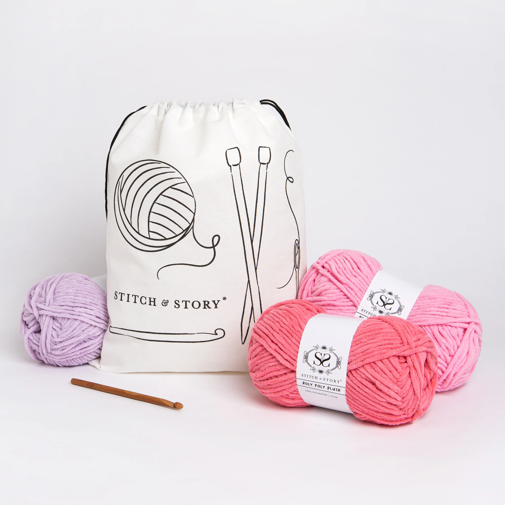 Giant Pretzel Cushion Crochet Kit - Image 9