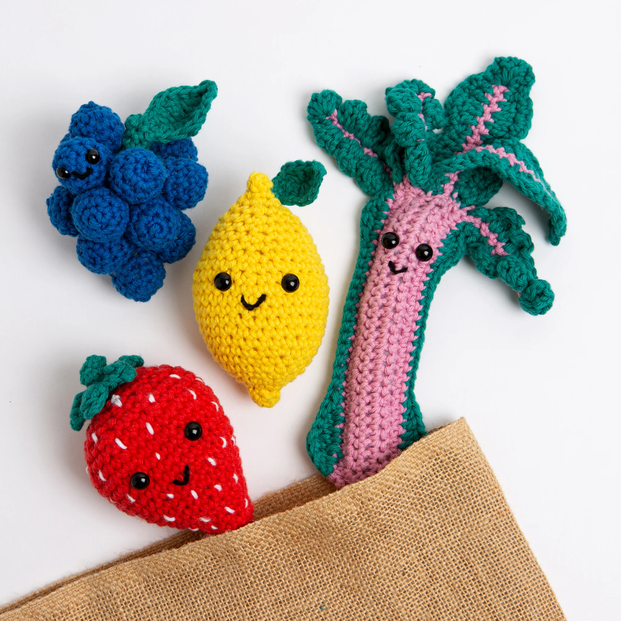 Merlot the Grape Amigurumi Crochet Kit - Image 4