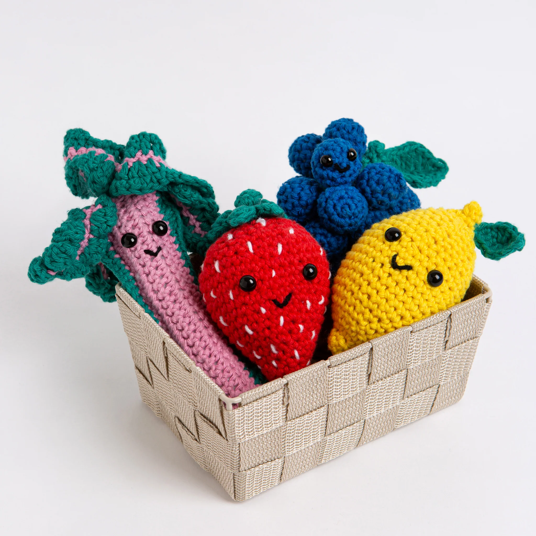 Aubrey the Strawberry Amigurumi Crochet Kit - Image 3