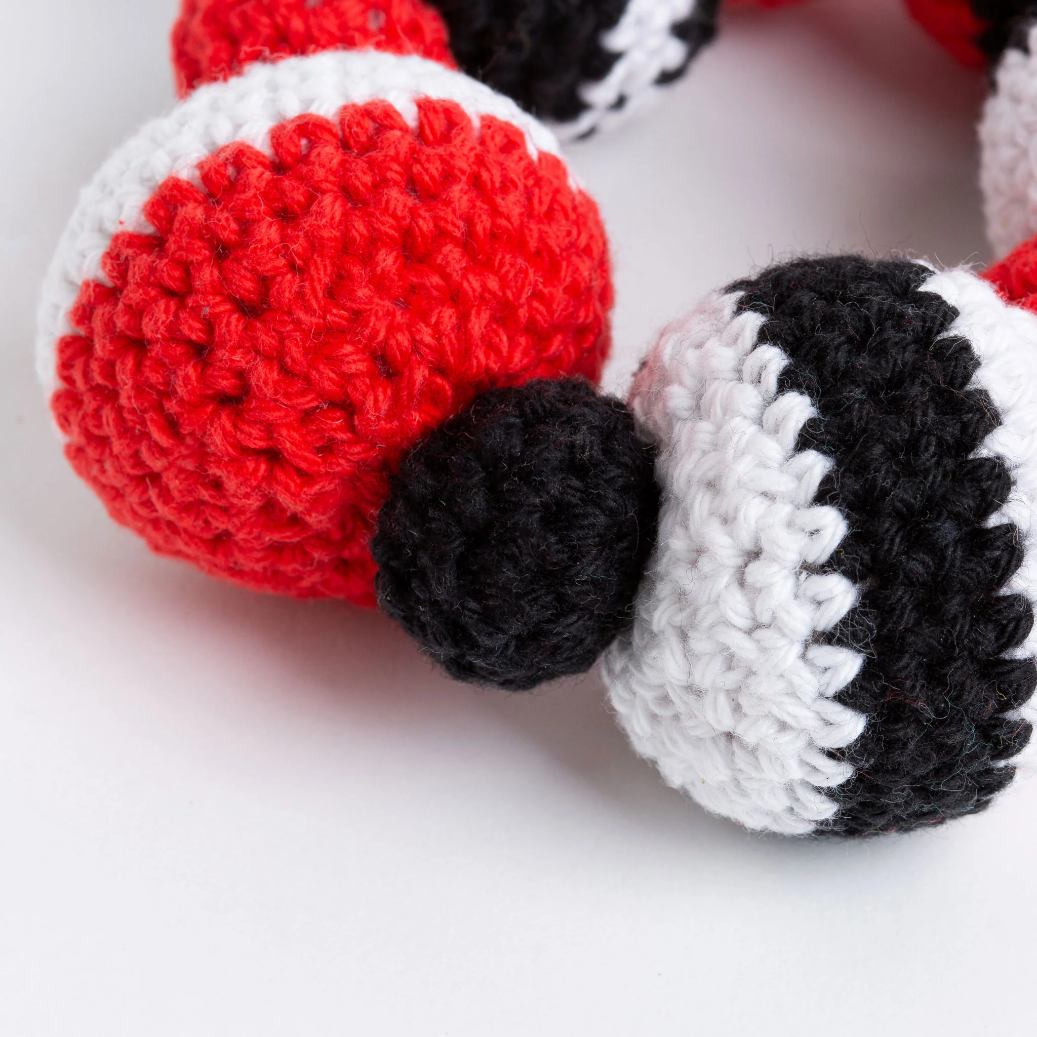 Tricolour Bubble Baby Toy Crochet Kit - Image 5