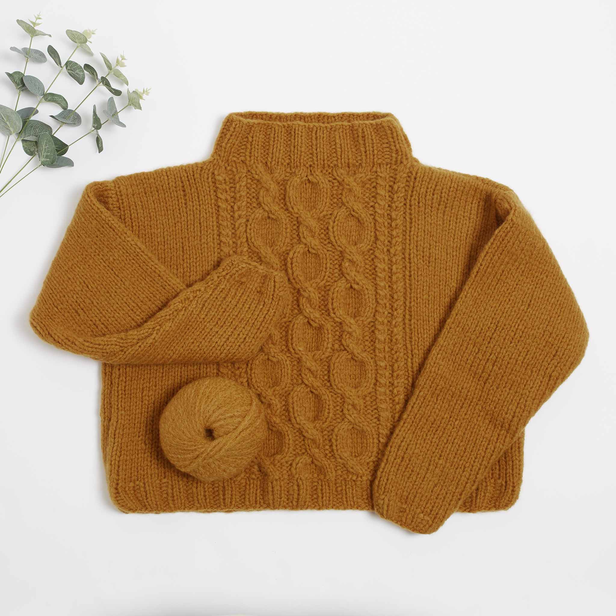 Venezia Cable Sweater Downloadable Pattern - Image 3
